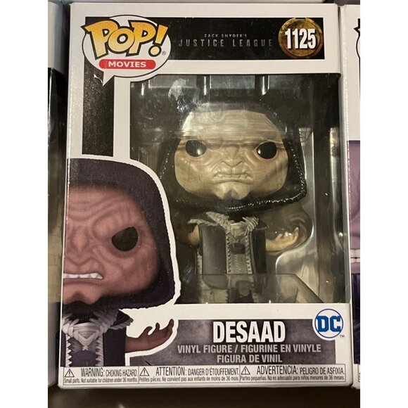 Funko Pop! - Desaad Minn-Erva Jack & Vampire Teddy Cuphead Aang w/ Momo Darkseid - Picture 7 of 8